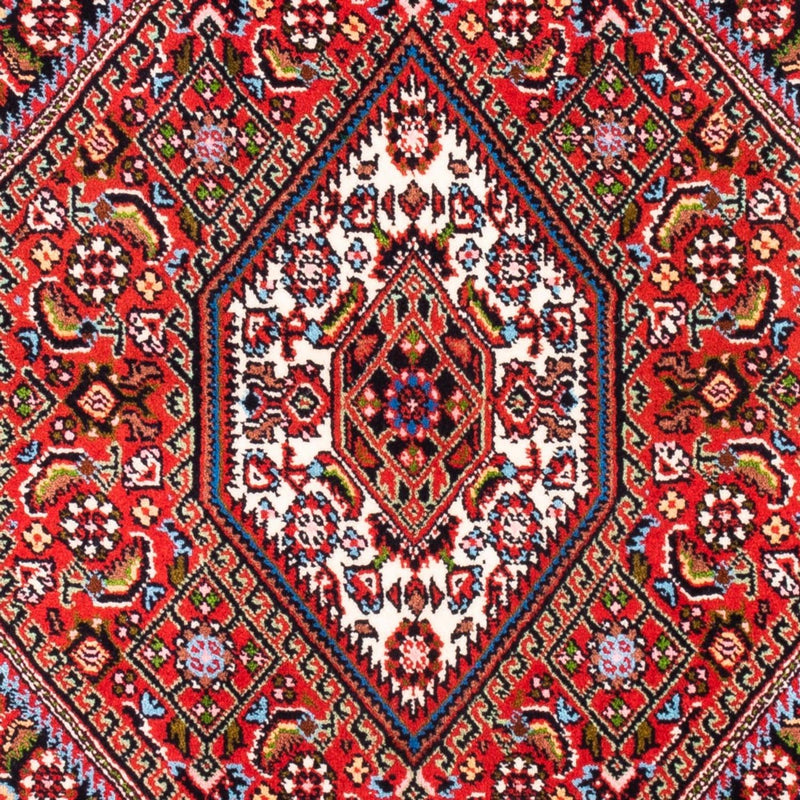 Alfombra persa - Bidjar - 104 x 72 cm - rojo