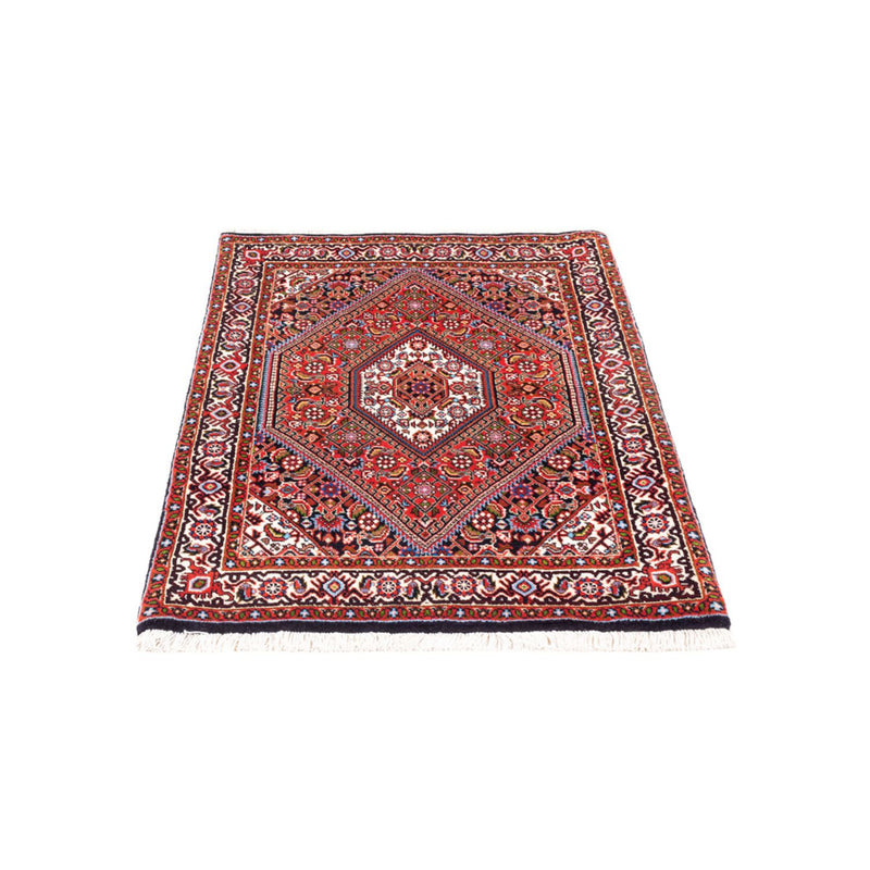 Alfombra persa - Bidjar - 104 x 72 cm - rojo
