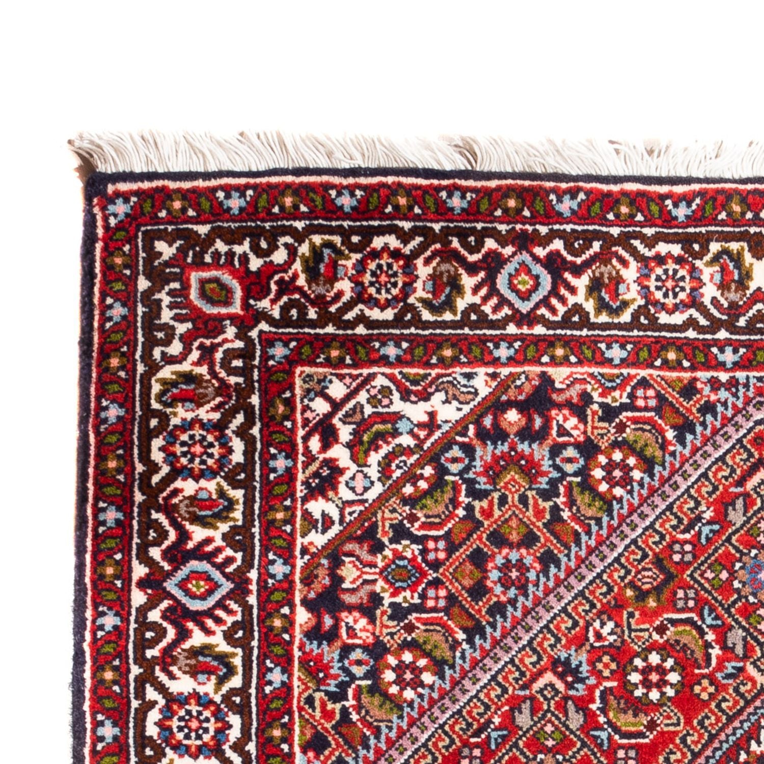 Alfombra persa - Bidjar - 94 x 72 cm - rojo