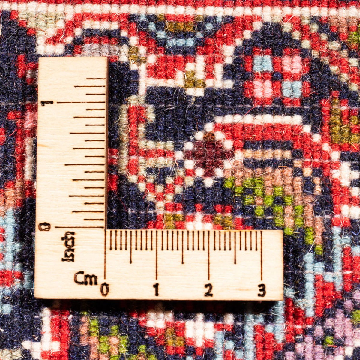 Alfombra persa - Bidjar - 94 x 72 cm - rojo