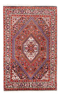Alfombra persa - Bidjar - 104 x 70 cm - rojo