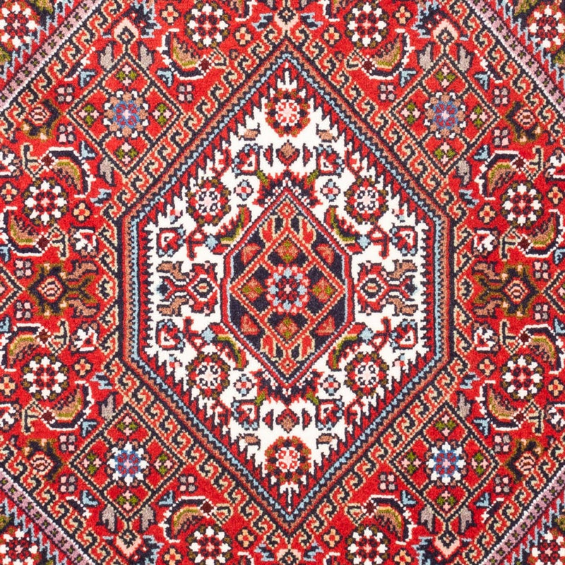 Alfombra persa - Bidjar - 95 x 72 cm - rojo