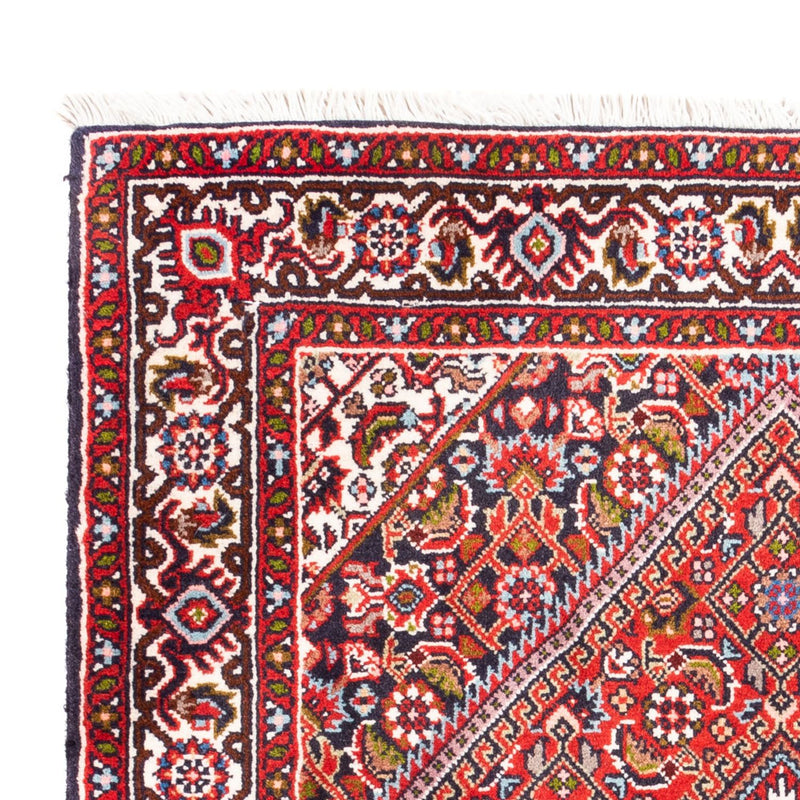Alfombra persa - Bidjar - 95 x 72 cm - rojo
