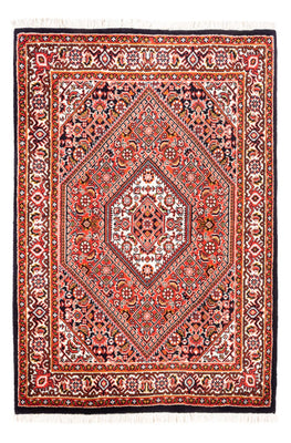 Alfombra persa - Bidjar - 98 x 70 cm - rojo