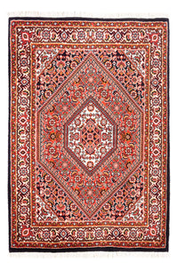 Alfombra persa - Bidjar - 98 x 70 cm - rojo