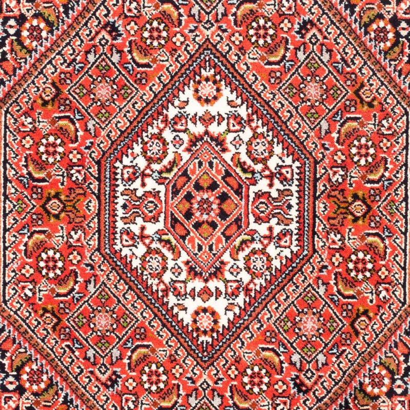 Alfombra persa - Bidjar - 98 x 70 cm - rojo