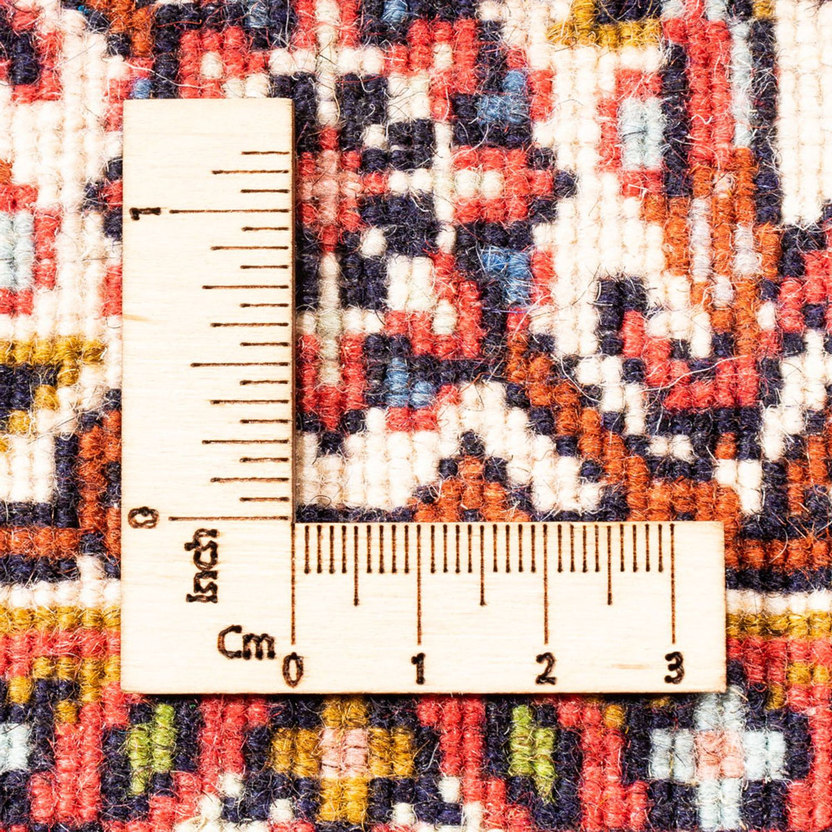 Alfombra persa - Bidjar - 98 x 70 cm - rojo