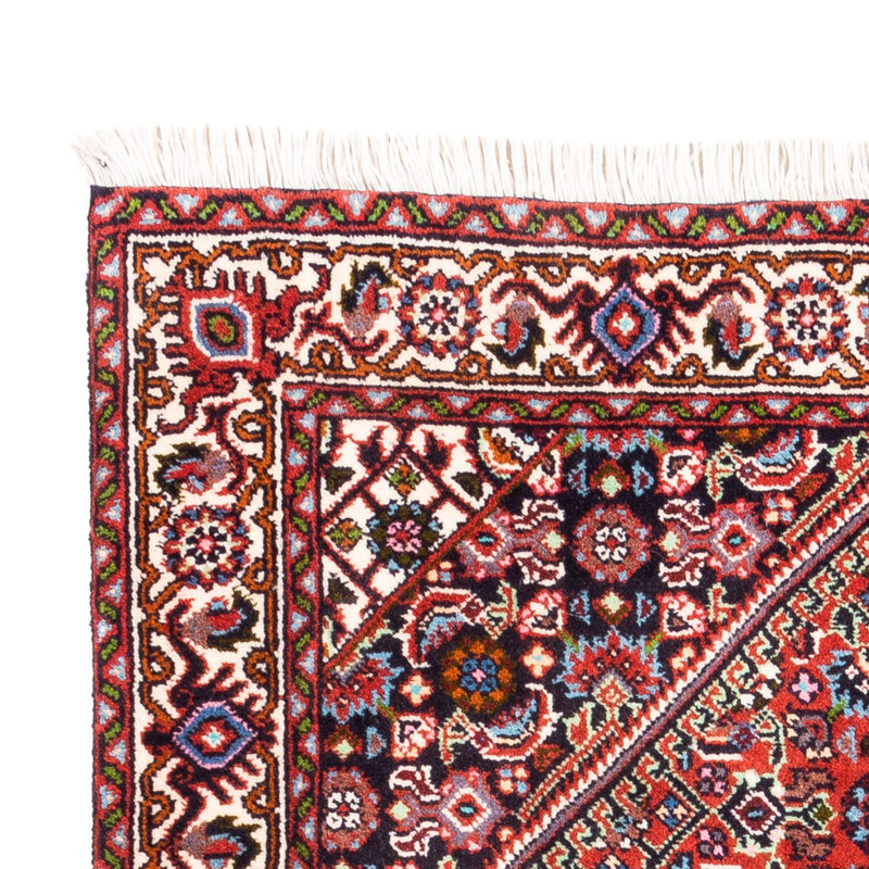 Alfombra persa - Bidjar - 102 x 70 cm - rojo