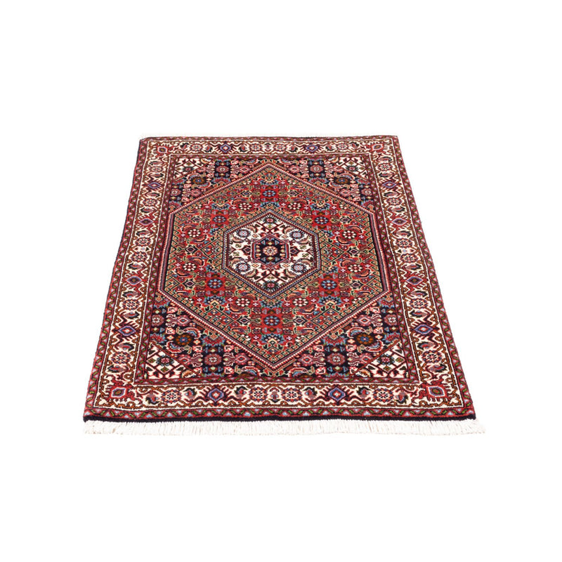 Alfombra persa - Bidjar - 102 x 70 cm - rojo