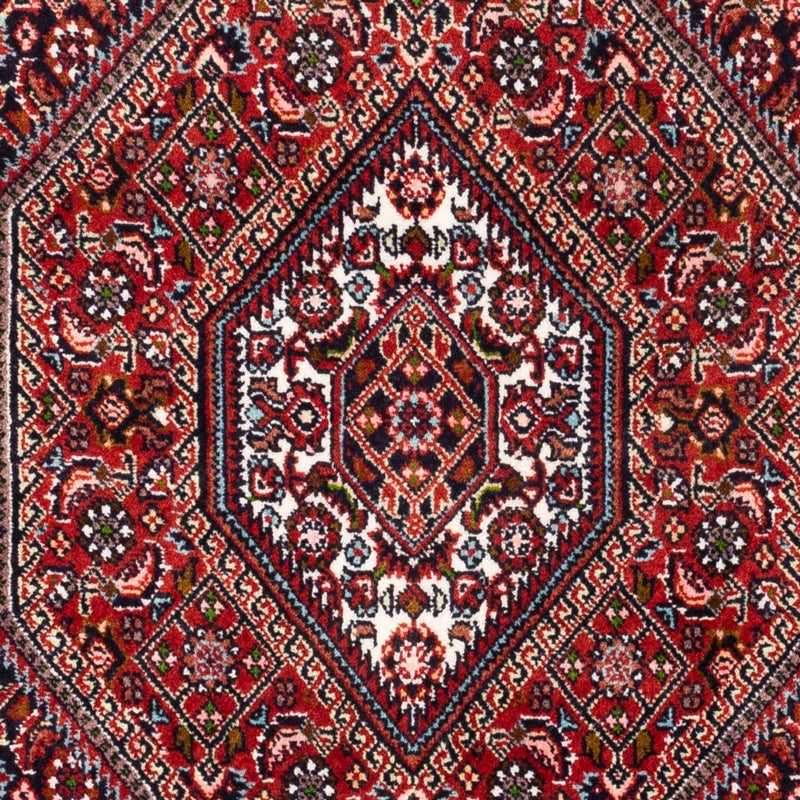 Alfombra persa - Bidjar - 100 x 68 cm - rojo
