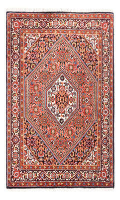 Alfombra persa - Bidjar - 105 x 70 cm - rojo