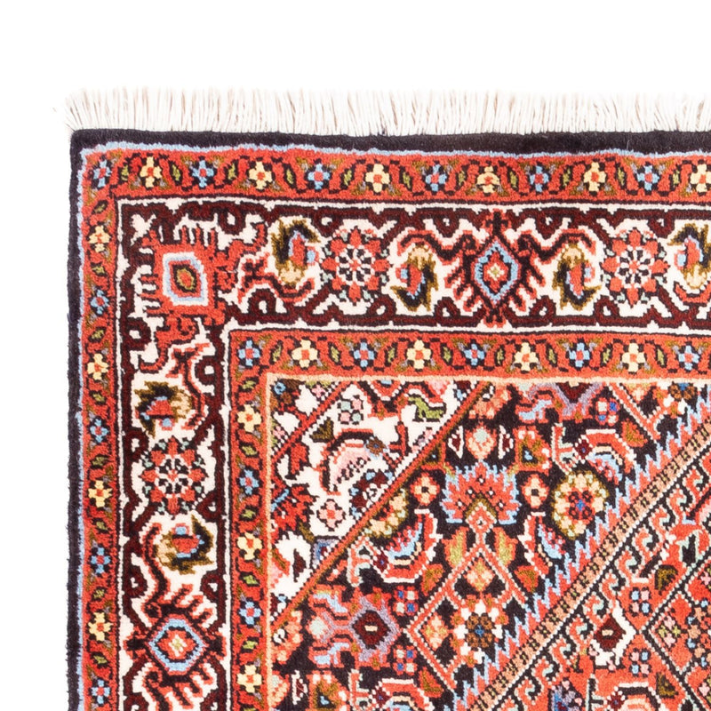 Alfombra persa - Bidjar - 105 x 70 cm - rojo