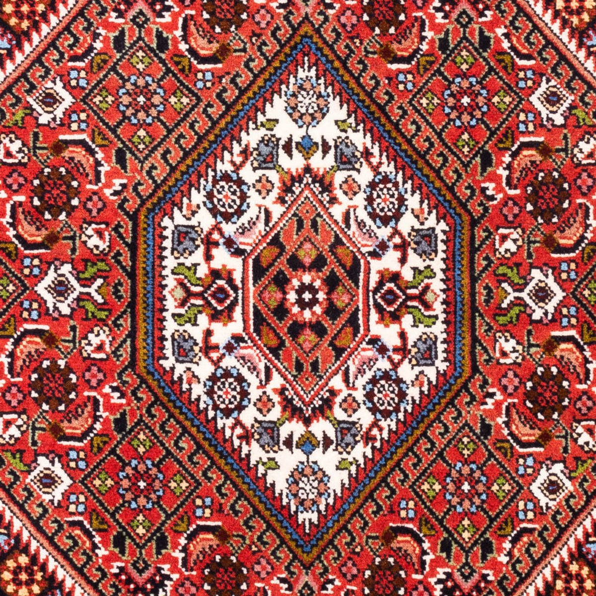 Alfombra persa - Bidjar - 104 x 74 cm - rojo