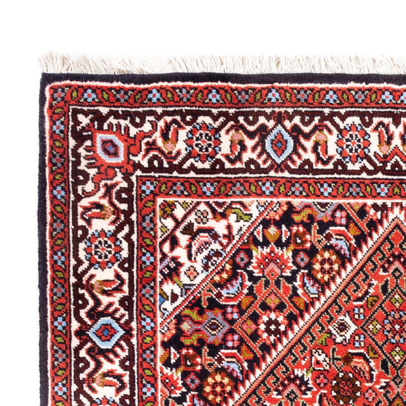 Alfombra persa - Bidjar - 104 x 74 cm - rojo
