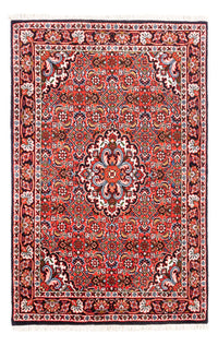 Alfombra persa - Bidjar - 98 x 66 cm - rojo