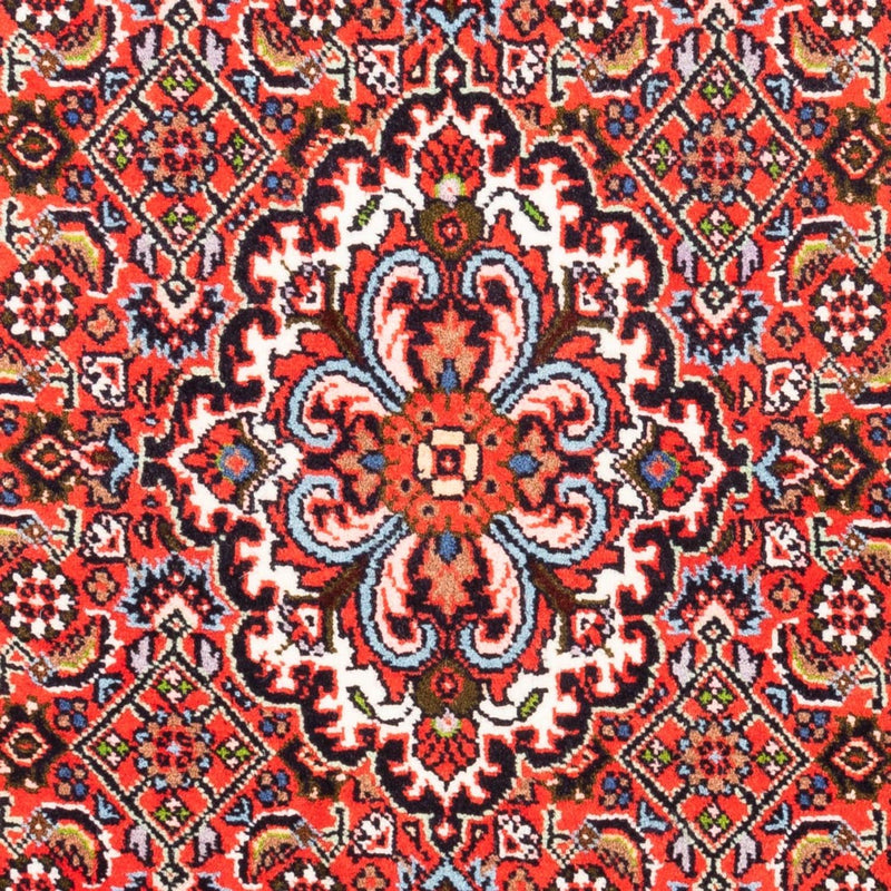 Alfombra persa - Bidjar - 98 x 66 cm - rojo