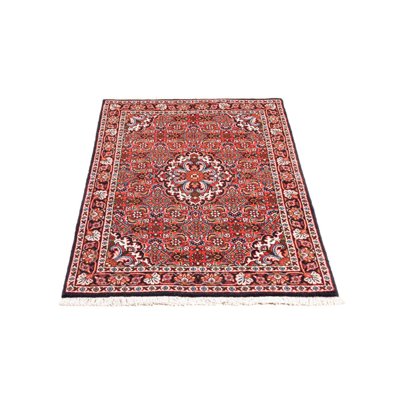Alfombra persa - Bidjar - 98 x 66 cm - rojo