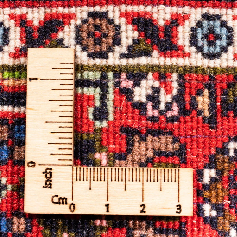 Alfombra persa - Bidjar - 98 x 66 cm - rojo