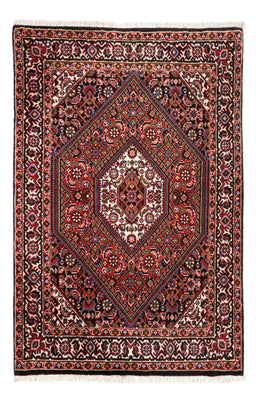 Alfombra persa - Bidjar - 98 x 70 cm - rojo