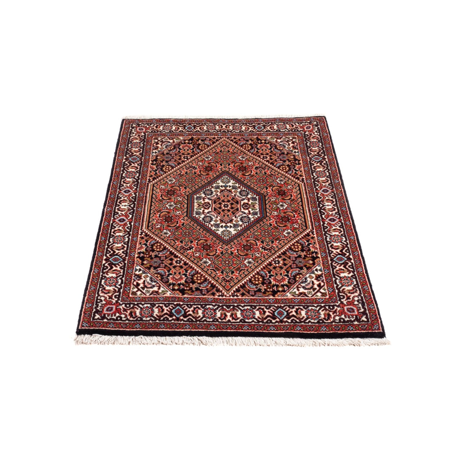 Alfombra persa - Bidjar - 105 x 73 cm - rojo