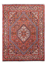 Alfombra persa - Bidjar - 97 x 71 cm - rojo