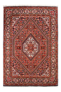 Alfombra persa - Bidjar - 104 x 71 cm - rojo