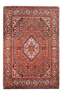 Alfombra persa - Bidjar - 102 x 71 cm - rojo