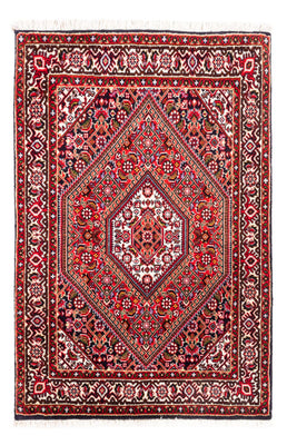 Alfombra persa - Bidjar - 95 x 70 cm - rojo