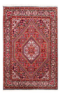 Alfombra persa - Bidjar - 95 x 70 cm - rojo