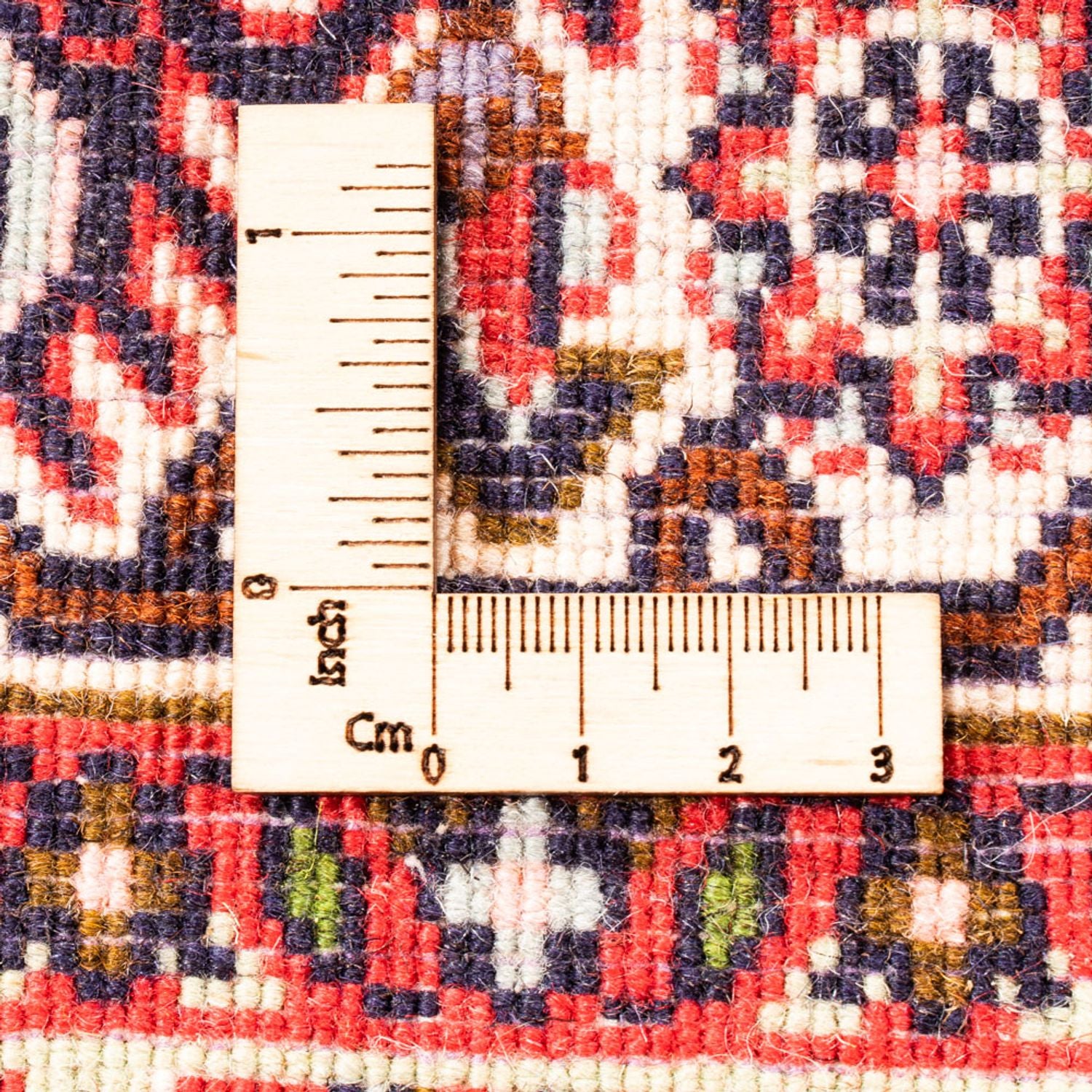 Alfombra persa - Bidjar - 95 x 70 cm - rojo