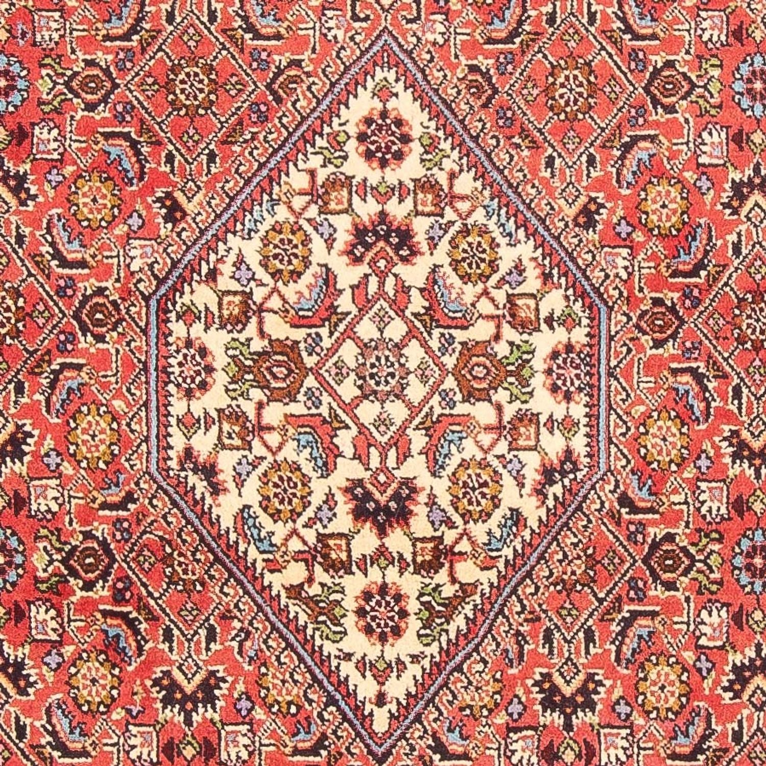 Alfombra persa - Bidjar - 150 x 87 cm - rojo