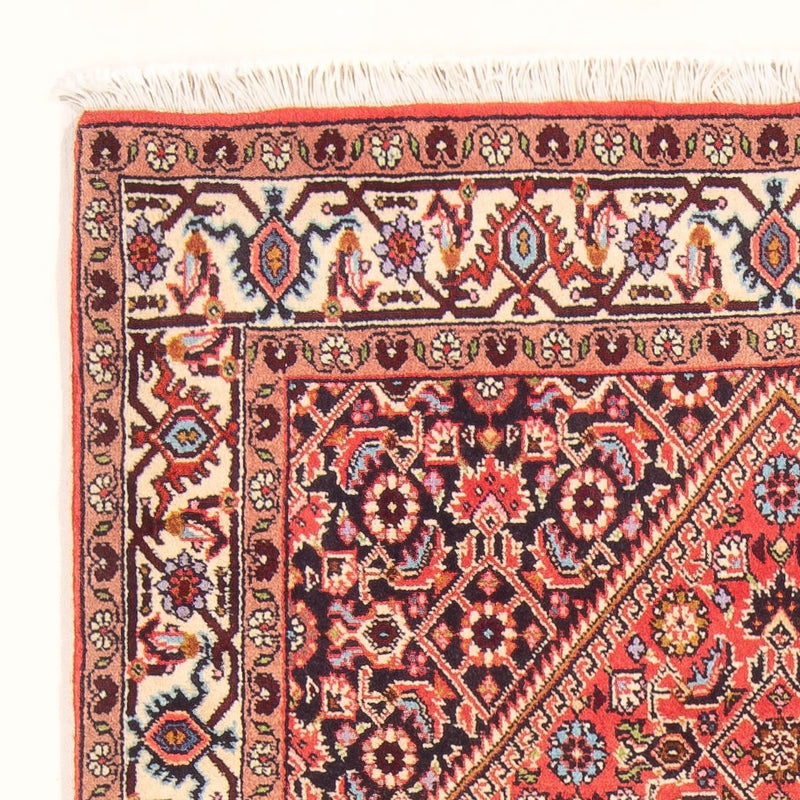 Alfombra persa - Bidjar - 150 x 87 cm - rojo