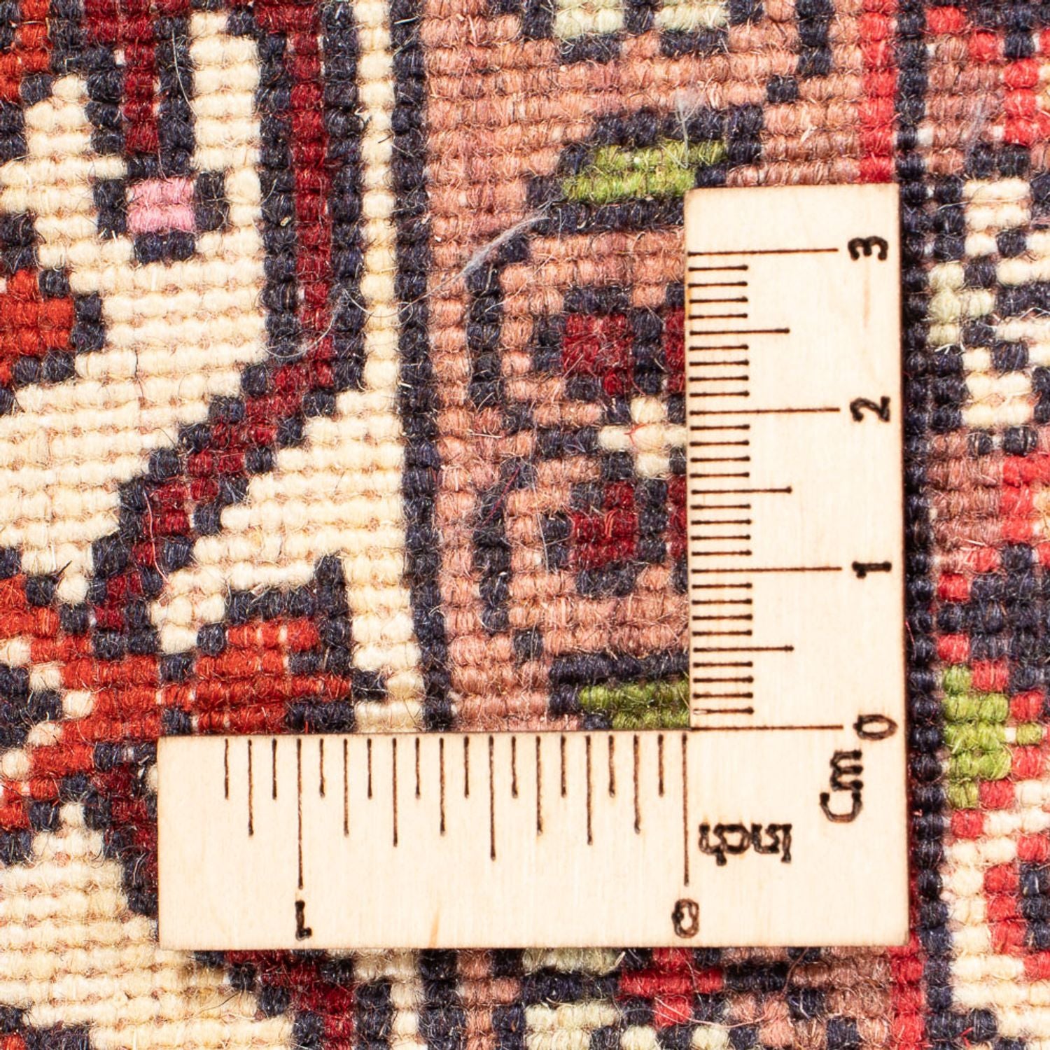 Alfombra persa - Bidjar - 150 x 87 cm - rojo