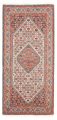 Alfombra persa - Bidjar - 161 x 85 cm - crema