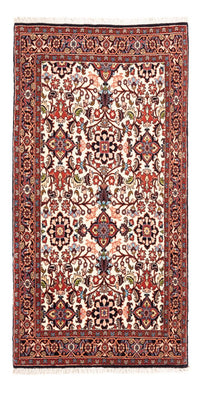 Alfombra persa - Bidjar - 146 x 81 cm - beige