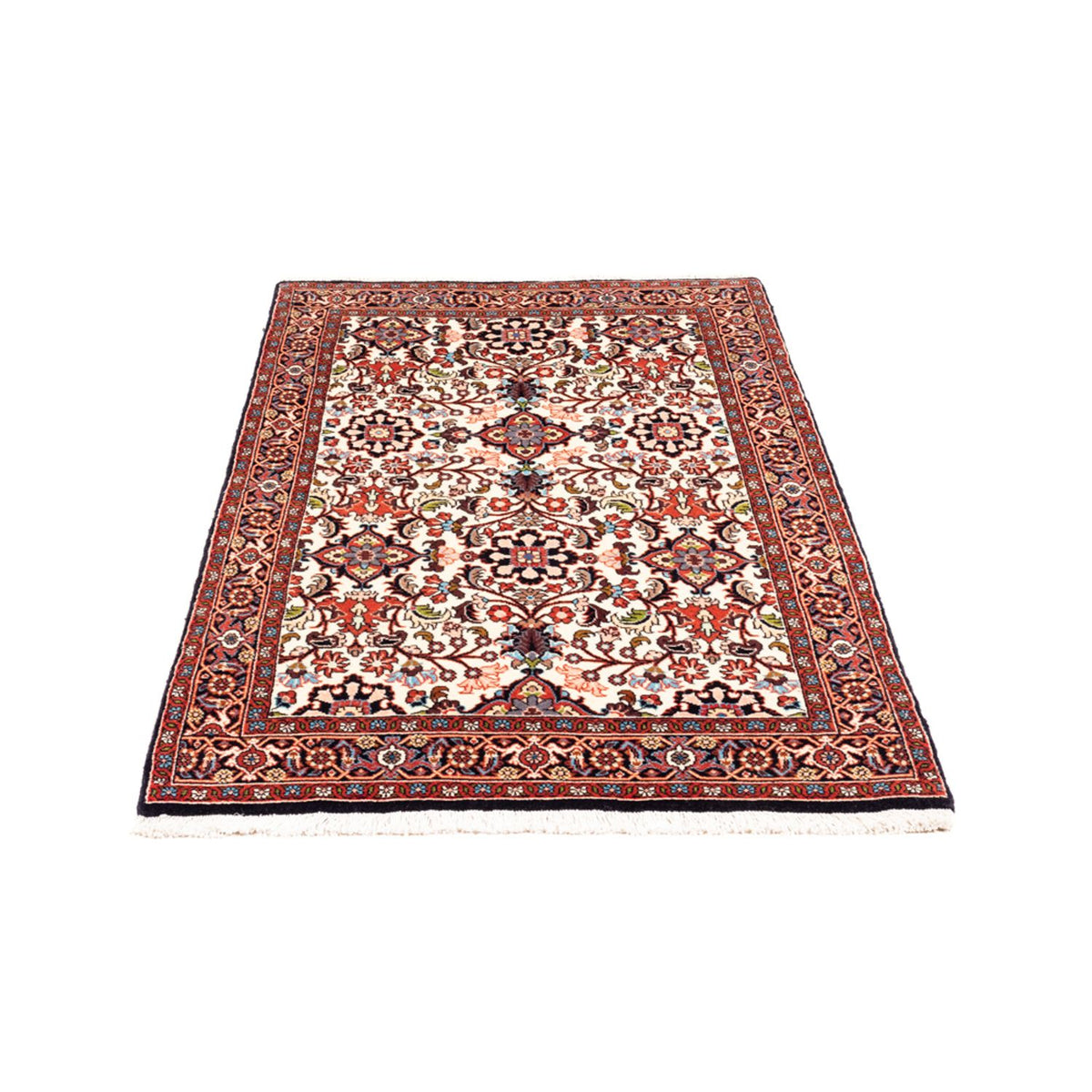 Alfombra persa - Bidjar - 146 x 81 cm - beige
