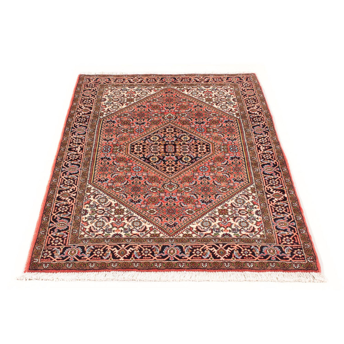 Alfombra persa - Bidjar - 155 x 84 cm - rojo