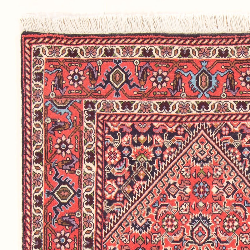 Alfombra persa - Bidjar - 152 x 78 cm - rojo