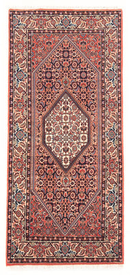 Alfombra persa - Bidjar - 165 x 80 cm - rojo