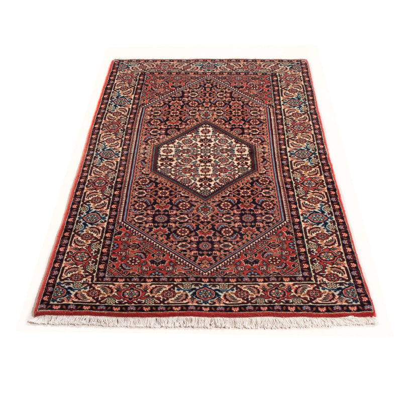 Alfombra persa - Bidjar - 165 x 80 cm - rojo
