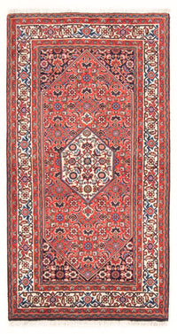 Alfombra persa - Bidjar - 160 x 87 cm - rojo