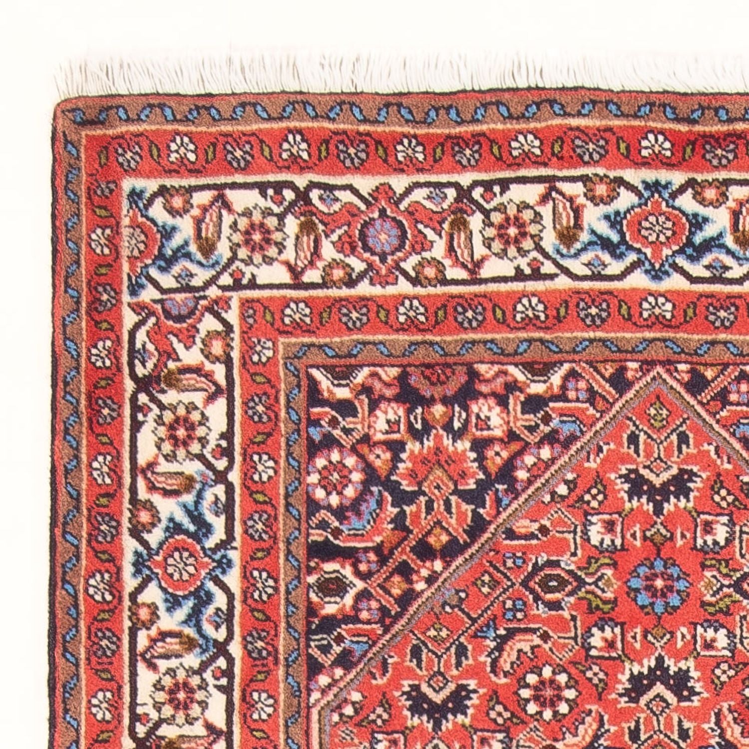 Alfombra persa - Bidjar - 160 x 87 cm - rojo