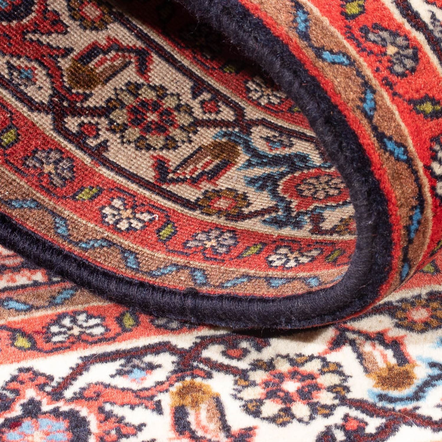 Alfombra persa - Bidjar - 160 x 87 cm - rojo