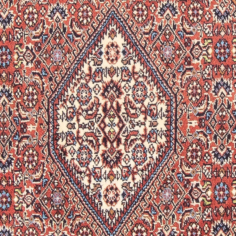 Alfombra persa - Bidjar - 151 x 82 cm - rojo