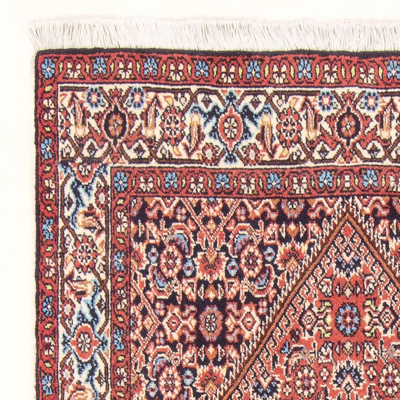 Alfombra persa - Bidjar - 151 x 82 cm - rojo