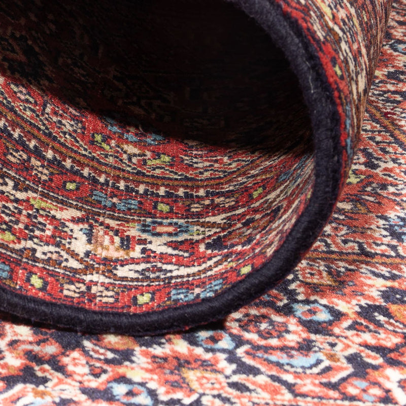 Alfombra persa - Bidjar - 151 x 82 cm - rojo