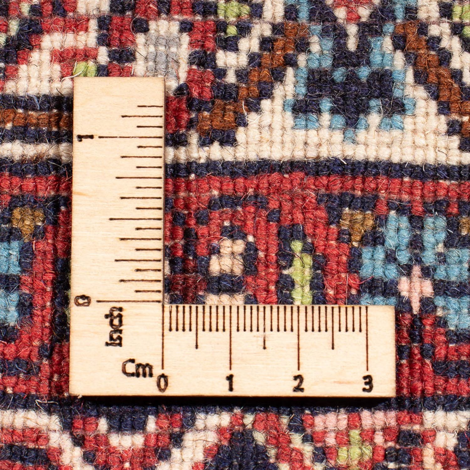 Alfombra persa - Bidjar - 151 x 82 cm - rojo