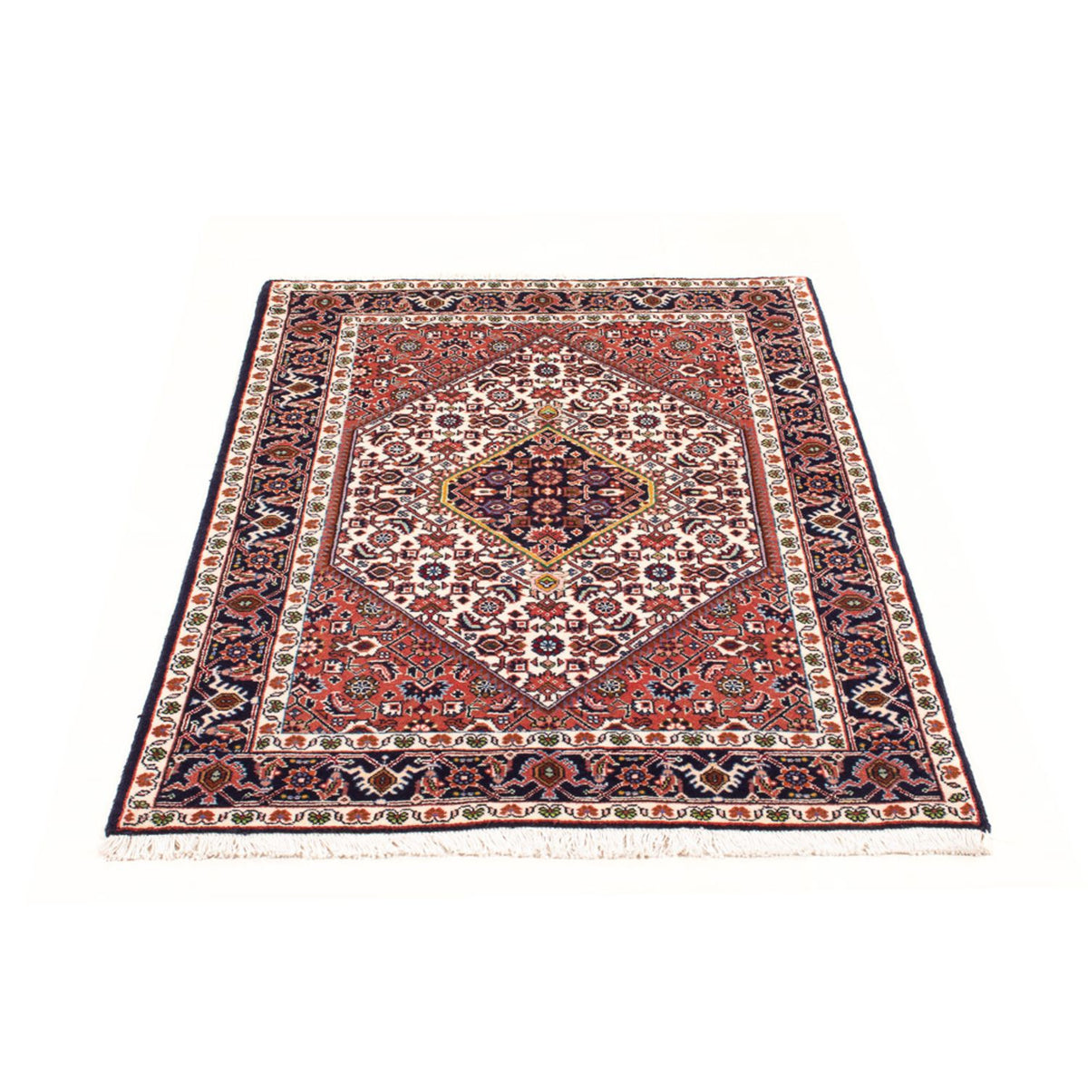 Alfombra persa - Bidjar - 138 x 84 cm - beige