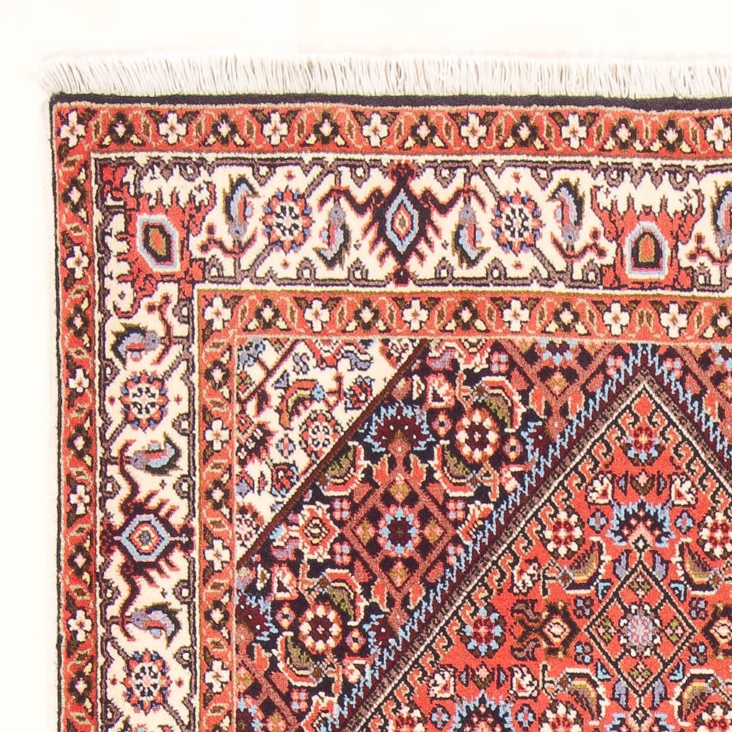 Alfombra persa - Bidjar - 154 x 83 cm - rojo