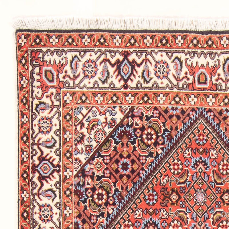 Alfombra persa - Bidjar - 154 x 83 cm - rojo